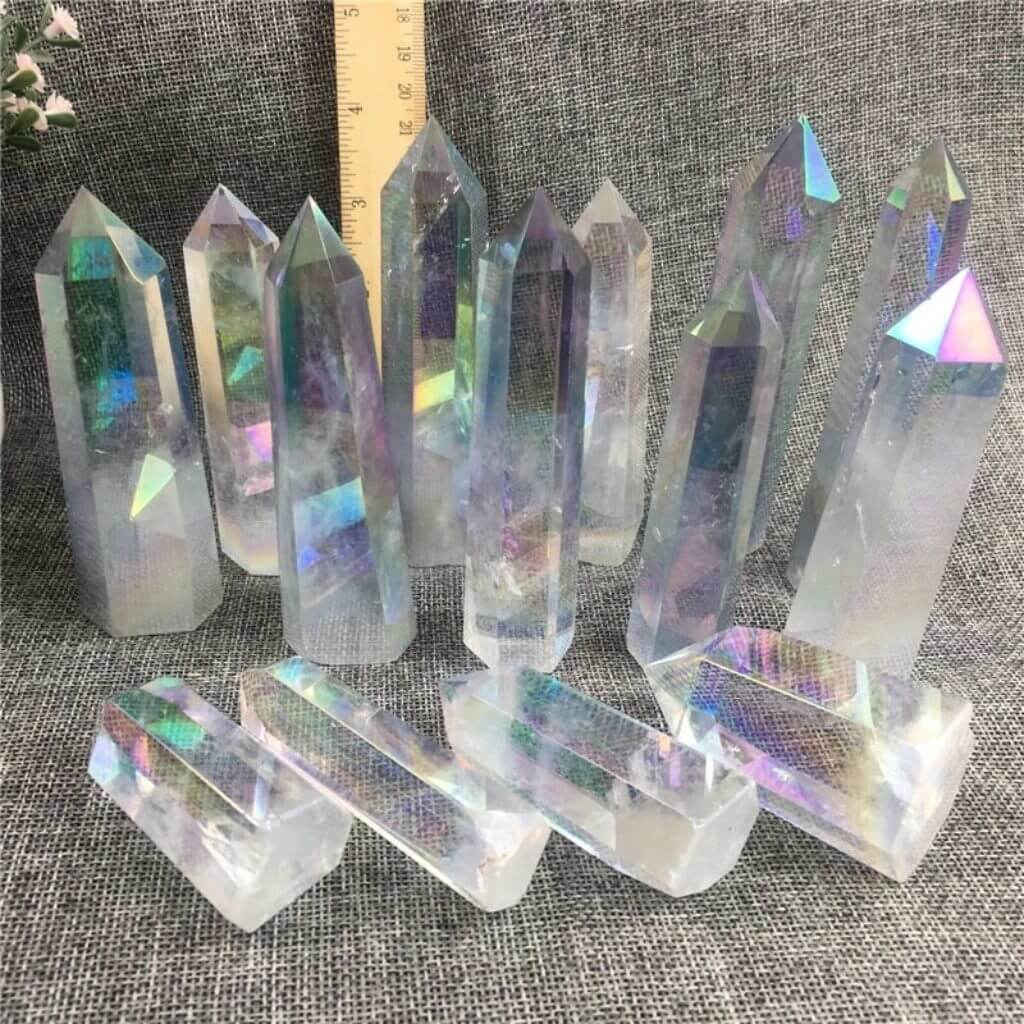 Quartz angel aura par la vue