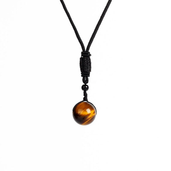 Tiger's eye bead pendant - Image 4