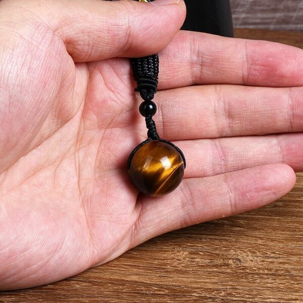 Tiger's eye bead pendant - Image 5