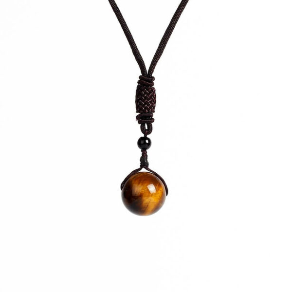 Tiger's eye bead pendant - Image 7