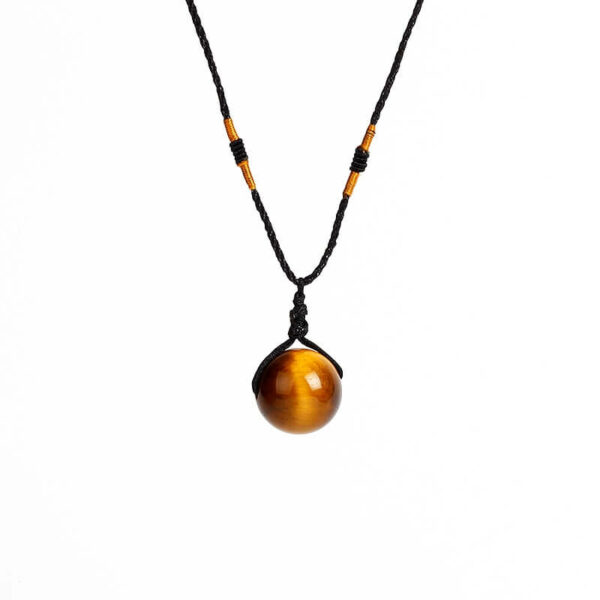 Tiger's eye bead pendant - Image 8