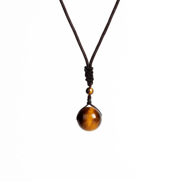 Tiger's eye bead pendant - Image 2