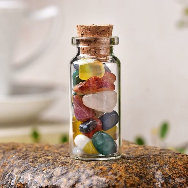 Colorful Agate Bottle