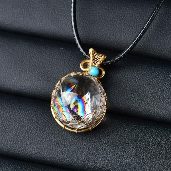 Angel Aura Quartz Necklace - Image 4