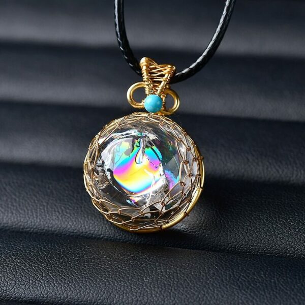 Angel Aura Quartz Necklace - Image 2